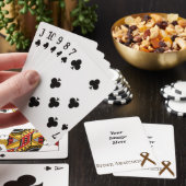 Jeu De Cartes Ruban Brown standard par Kenneth Yoncich (In Situ)