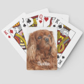 Jeu De Cartes Ruby Cavalier King Charles Spaniel (dos)