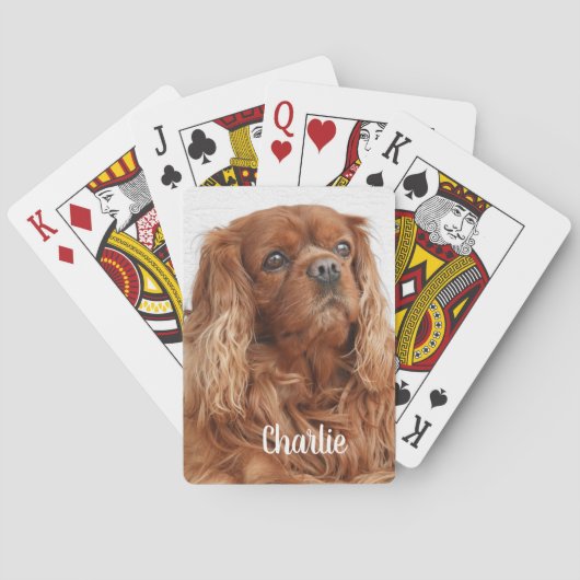 Jeu De Cartes Ruby Cavalier King Charles Spaniel (dos)