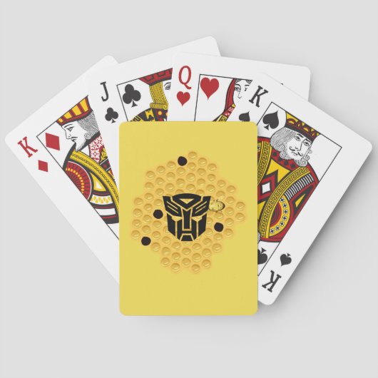 Jeu De Cartes ruche d'abeilles BumbleBee (dos)