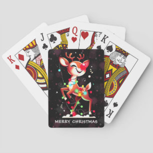 Jeu De Cartes Rudolph Le Cerf au Nez Rouge Noël