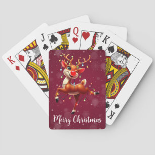 Jeu De Cartes Rudolph Le Nez Rouge de Noël