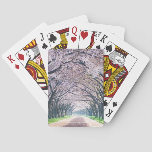 Jeu De Cartes Ruelle de fleurs de cerisier (dos)