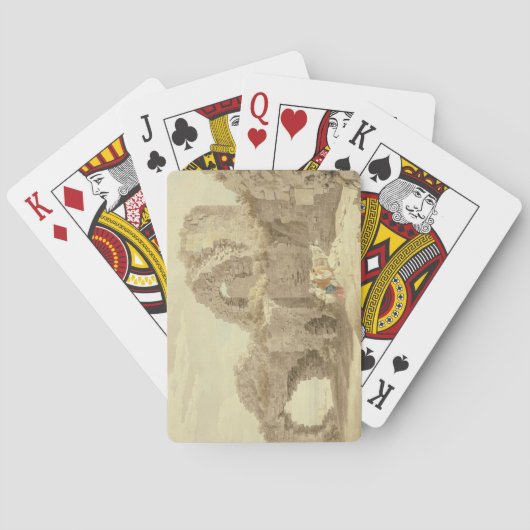 Jeu De Cartes Ruines du château de Pevensey (avec papier) (dos)