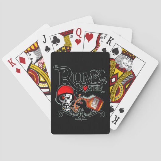 Jeu De Cartes Rum lover (dos)