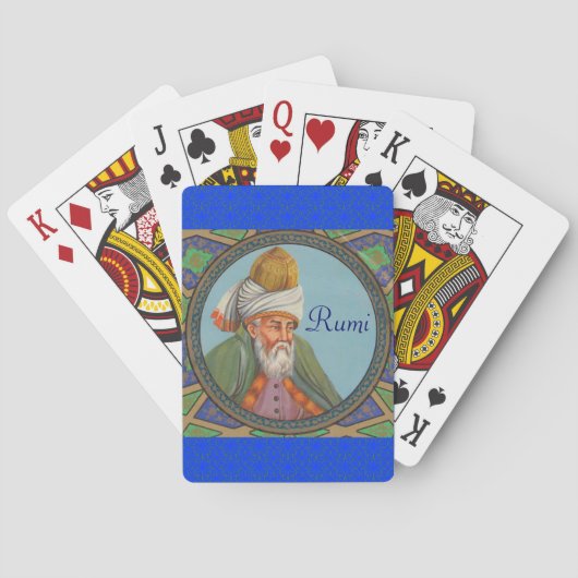 Jeu De Cartes Rumi jouant aux cartes (dos)