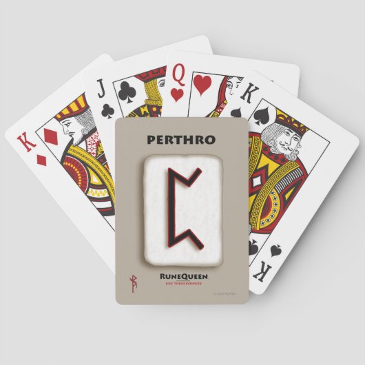 Jeu De Cartes Rune Perthro (dos)