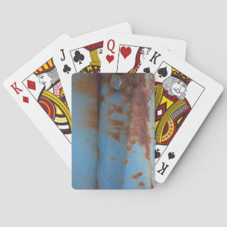 Jeu De Cartes Rustique bleu uni couleur Vintage Voiture rouillé 