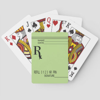Jeu De Cartes Rx Prescription Pad - Écrivez Votre Propre Prescri