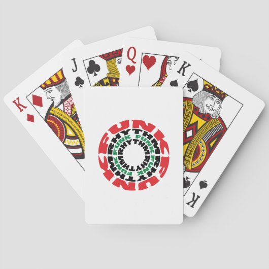 Jeu De Cartes Rythme funk Funk Rhythme funk (dos)