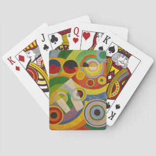 Jeu De Cartes Rythme Joie de vivre par Robert Delaunay 1930
