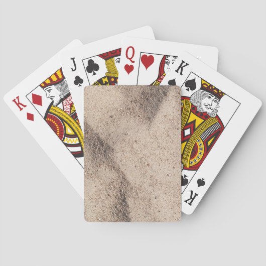 Jeu De Cartes Sable (dos)