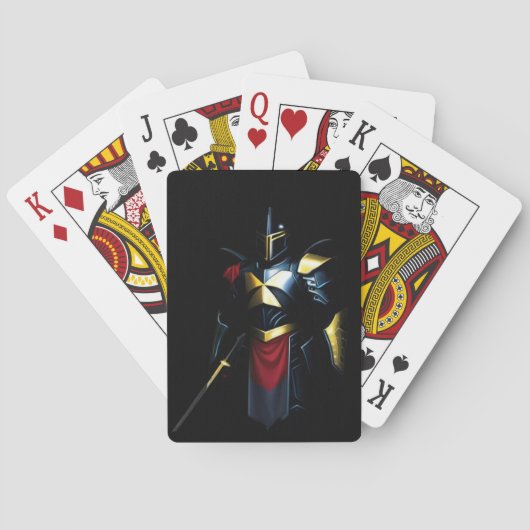 Jeu De Cartes Sac à main mini Vibrant Knight (dos)