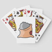 Jeu De Cartes Sac de ciment Matériau de construction (dos)