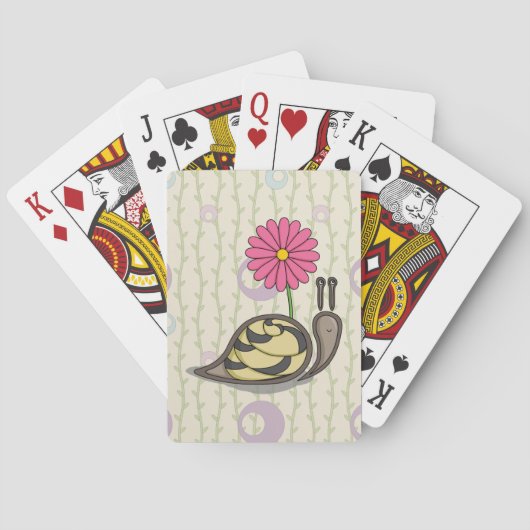 Jeu De Cartes Sadie the Snail Classic Playing Cards (dos)