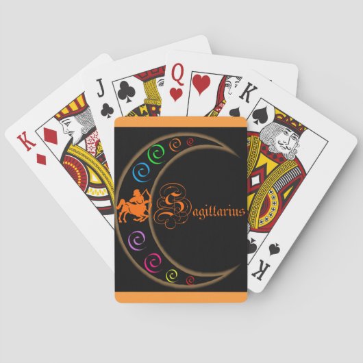 Jeu De Cartes Sagittaire (dos)