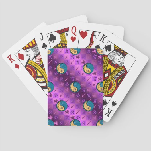 Jeu De Cartes Sagittaire & Sanglier (dos)