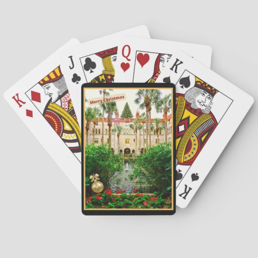 Jeu De Cartes Saint Augustine Florida Lightner Museum & Gardens (dos)