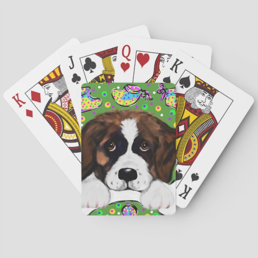 Jeu De Cartes Saint Bernard (dos)