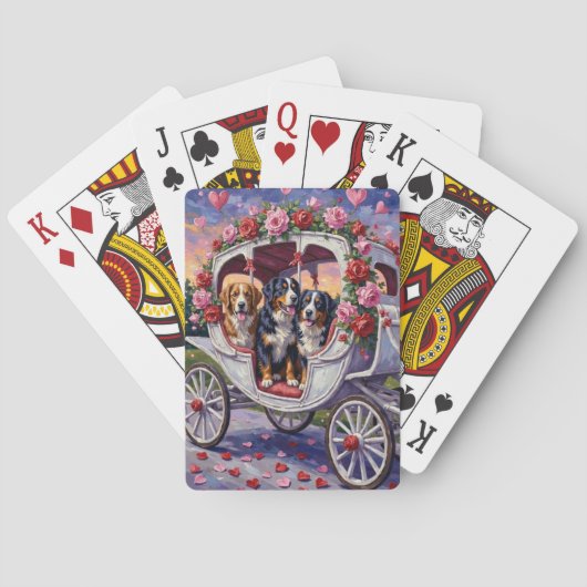 Jeu De Cartes Saint-Bernard de la Saint-Valentin (dos)