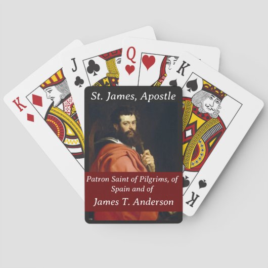 Jeu De Cartes Saint-Jacques (dos)