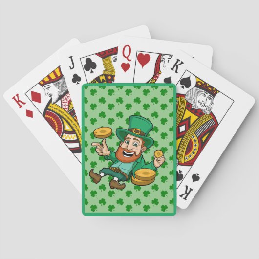 Jeu De Cartes Saint Patrick (dos)