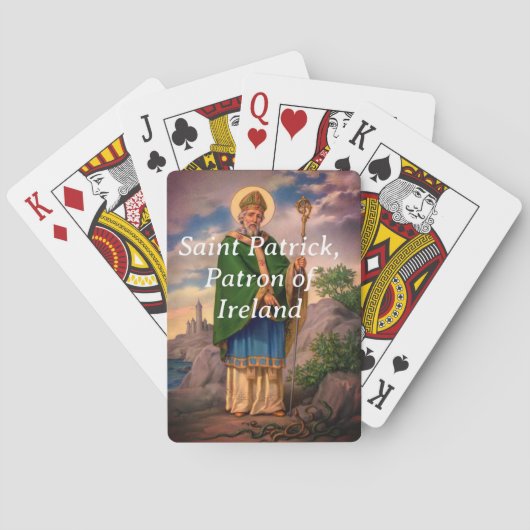 Jeu De Cartes Saint Patrick (dos)