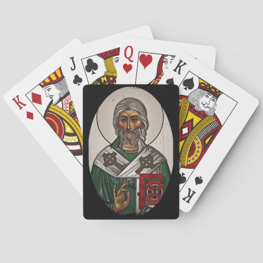 Jeu De Cartes Saint Patrick avec la Sainte Écriture (dos)