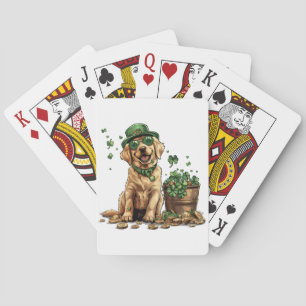 Jeu De Cartes Saint Patrick's Day Labrador Retriever Dog