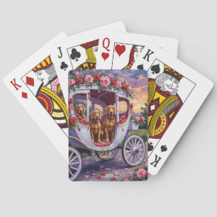 Jeu De Cartes Saint-Valentin Chien Vizsla