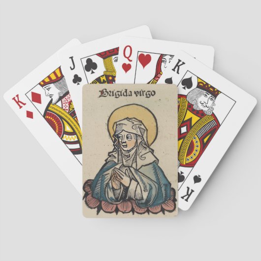 Jeu De Cartes Sainte Brigitte (dos)