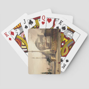 Jeu De Cartes Sainte-Sophie, planche 17 : vue extérieure de la m