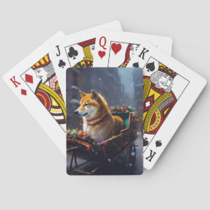 Jeu De Cartes Saison de Noël de Shiba Inu