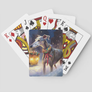 Jeu De Cartes Saison de Noël Greyhound