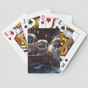 Jeu De Cartes Saison des fêtes de Noël de Pékin
