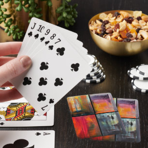 Jeu De Cartes Saisons Peinture par Alfred Fox