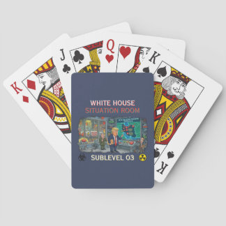 JEU DE CARTES SALLE DE SITUATION DE LA MAISON BLANCHE