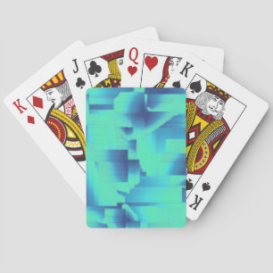 Jeu De Cartes Salles Bleu Aqua