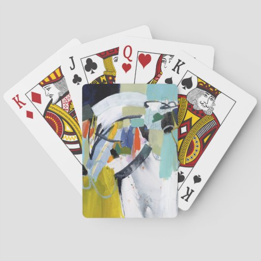 Jeu De Cartes Salon de Scarborough - Abstrait (dos)