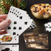 Jeu De Cartes Saloon Bar du Far West (In Situ)