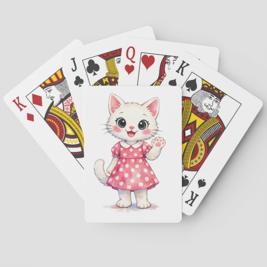 Jeu De Cartes Salut Kitty! (dos)