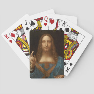 Jeu De Cartes Salvator Mundi (Sauveur du Monde) (da Vinci)