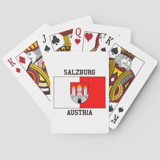 Jeu De Cartes Salzbourg Autriche (dos)