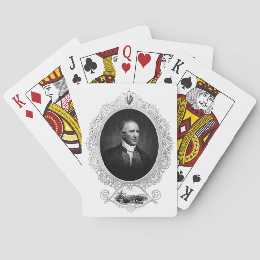 Jeu De Cartes Sam Houston (dos)