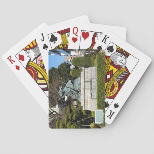 Jeu De Cartes Samurai Kamakura Gongoro Kagemasa Kabuki Statue (dos)