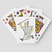 Jeu De Cartes Samurai Warrior Jouer des cartes (dos)