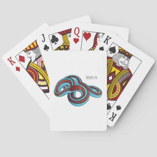 Jeu De Cartes San Francisco garter snake (dos)