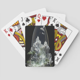 Jeu De Cartes Sanctuaire de montagne de Cristal : Un paysage scu