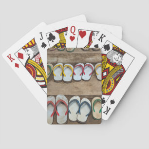 Jeu De Cartes Sandales à semelles compensées