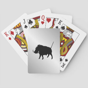 Jeu De Cartes Sanglier Argent